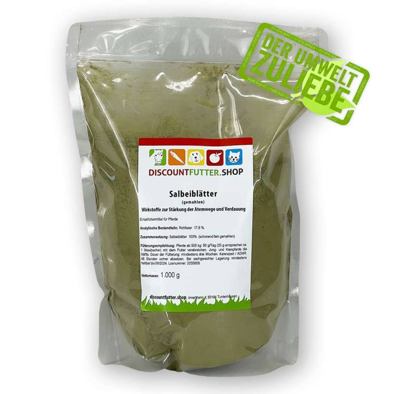 Salbeiblätter (gemahlen)