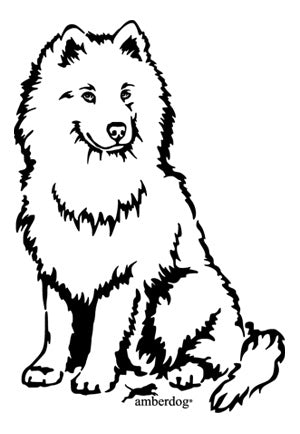 Samojede Grafiklizenz Samojede Grafiklizenz
