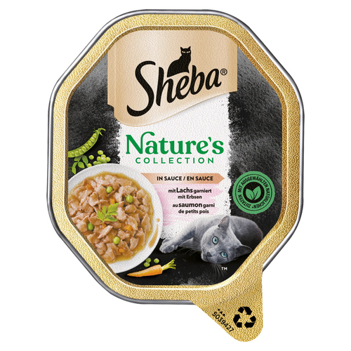 Sheba Natures Collection in Sauce mit Lachs 85 g - 22 Stück
