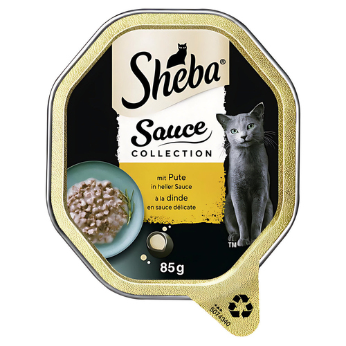 Sheba Sauce Collection Pute in heller Sauce 85 g - 22 Stück