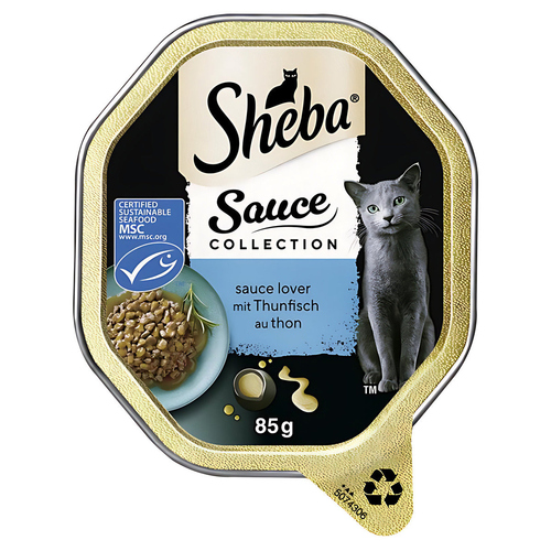 Sheba Sauce Collection Sauce Lover Thunfisch 85 g - 22 Stück