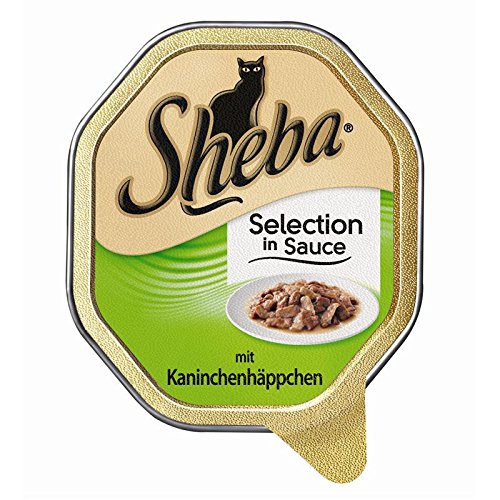 Sheba | Selection in Sauce mit Kaninchenhäppchen | 36 x 85 g Sheba | Selection in Sauce mit Kaninchenhäppchen | 36 x 85 g
