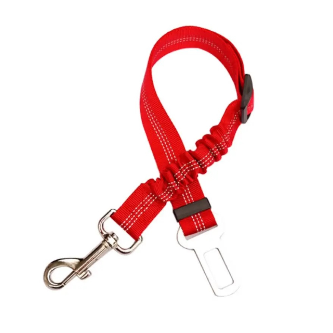 Sicherheitsgurt mit Ruckd?mpfer aus Nylon - rot