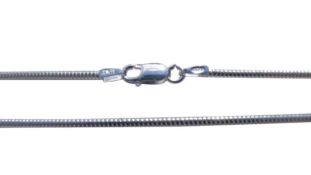 Silber Schlangenkette massiv Silberkette - 55cm