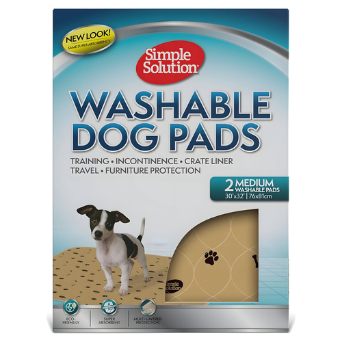 Simple Solution Welpen-Unterlage, wiederverwendbar - 2er Pack
