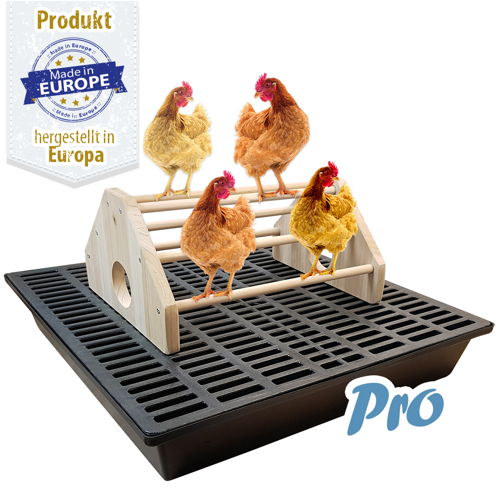 Sitzstange für Hühner - Komplettset - Pro