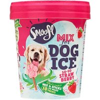 Smoofl Eis Mix für Hunde Erdbeere von Smoofl