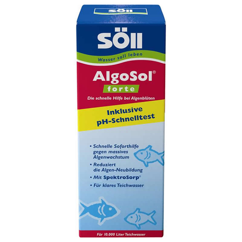 Söll AlgoSolForte inkl. pH-Schnelltest 500 ml