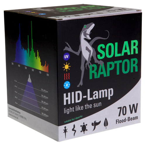 SolarRaptor HID-Flood-Strahler, Leistung: 70 W SolarRaptor HID-Flood-Strahler, Leistung: 70 W