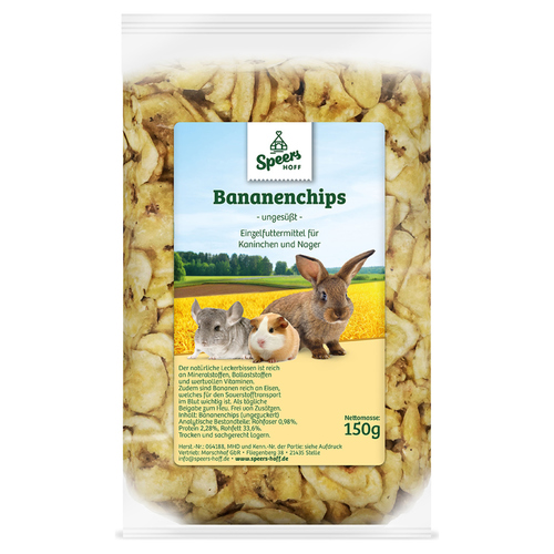Speers Hoff Bananenchips ungesüßt 150 g