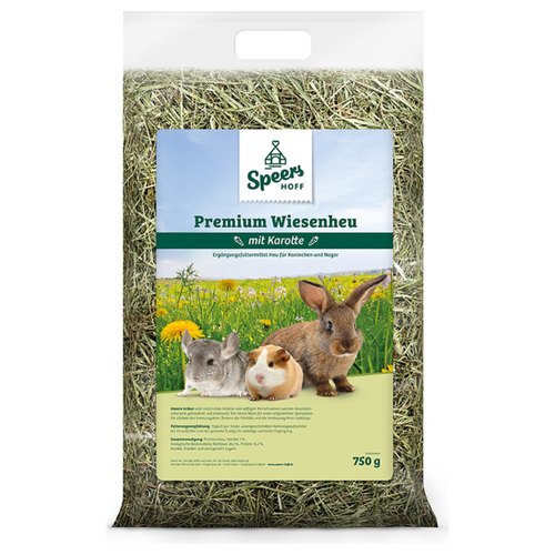 Speers Hoff Premiumheu mit Karotte 750 g Speers Hoff Premiumheu mit Karotte 750 g