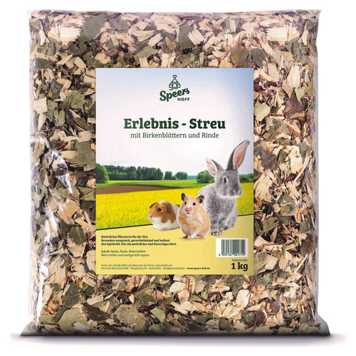 Speers Hoff Überstreu Späne + Birkenblatt-Rinde 1 kg