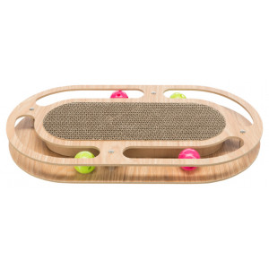 Spiel- und Kratzstation für Katzen Nr. 1 46 x 25 x 4 cm 2 x Ersatzkarton oval Spiel- und Kratzstation für Katzen Nr. 1 46 x 25 x 4 cm 2 x Ersatzkarton oval von Trixie