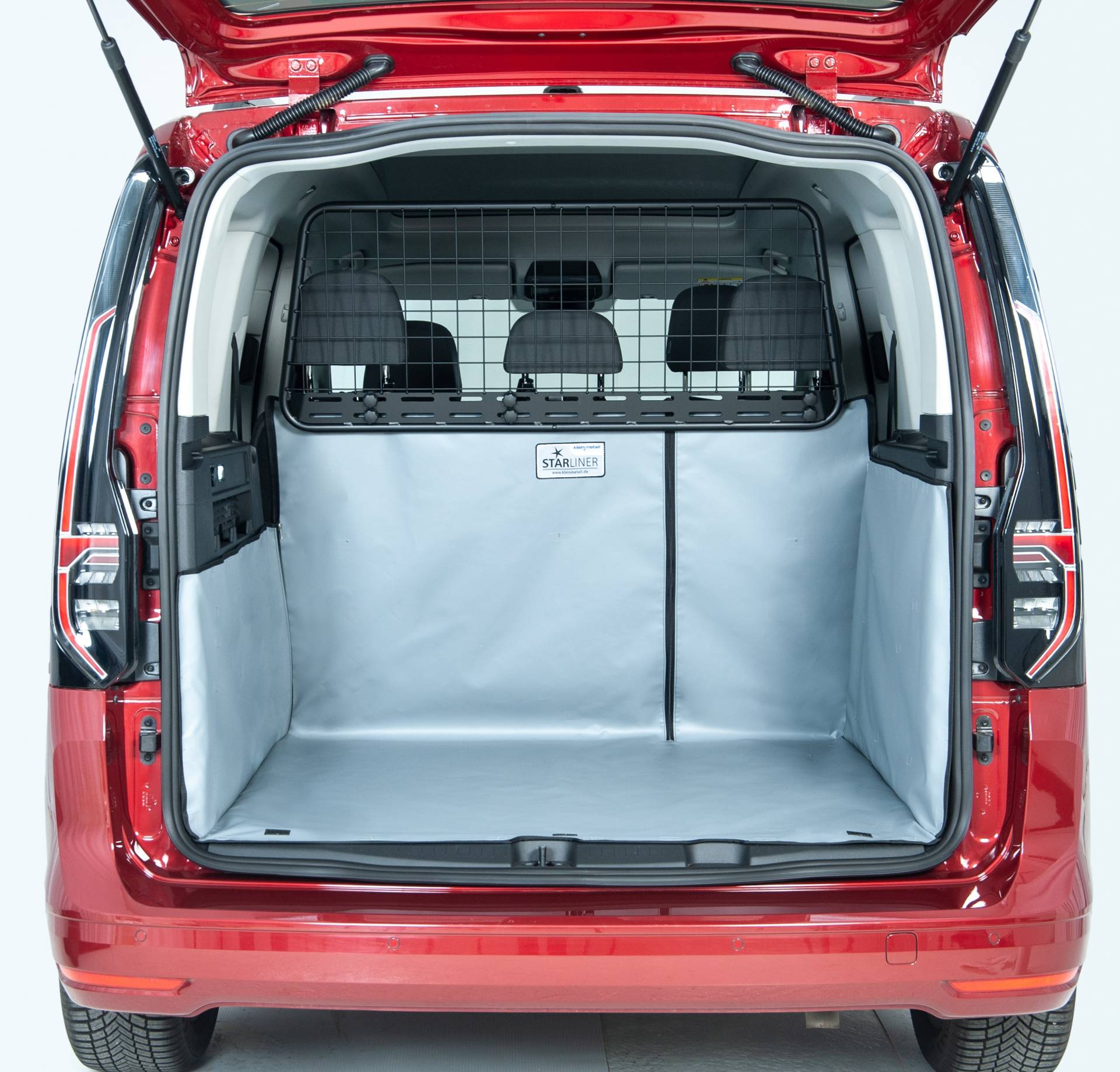 Starliner Kofferraumwanne grau für FORD Tourneo Custom (L1/ H1, kurzer Radstand), ab Bj. 2024