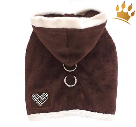 Step-In Hundegeschirr Little Darling Schoko