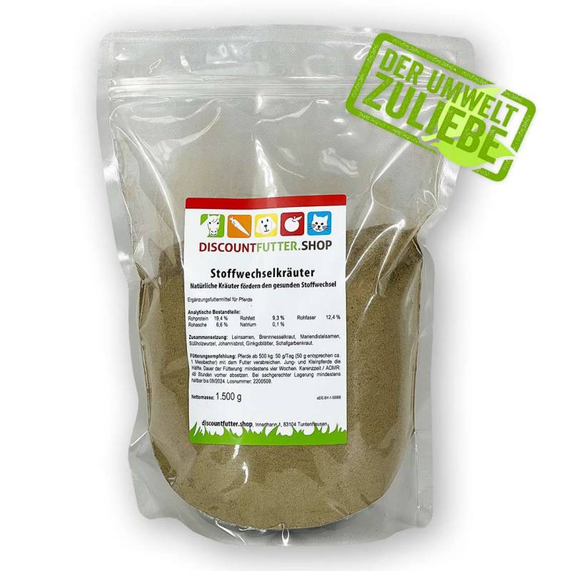 Stoffwechselkräuter (100 % Natur)