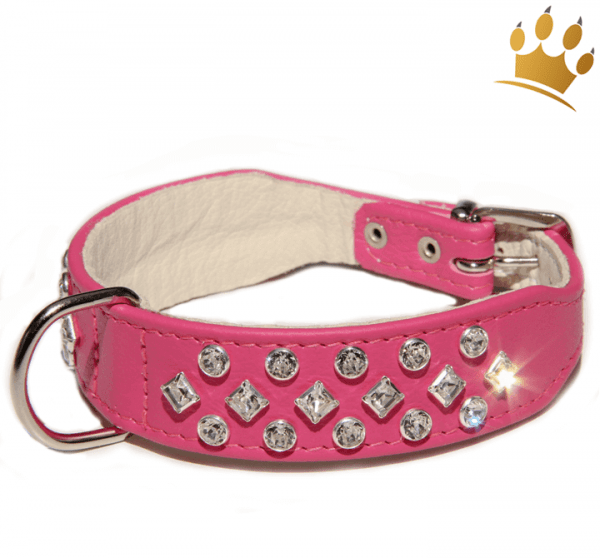 Strasshalsband Luxury Pretty Pink