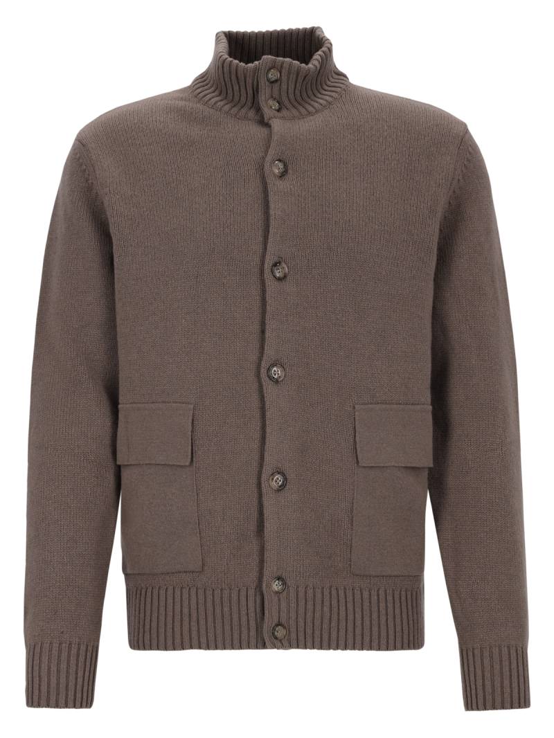 Strickjacke Knopf 1/1 Arm Strickjacke Knopf 1/1 Arm