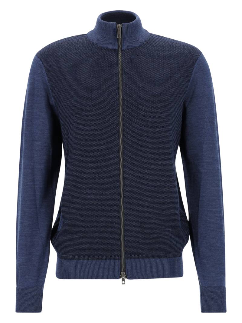 Strickjacke Zip 1/1 Arm