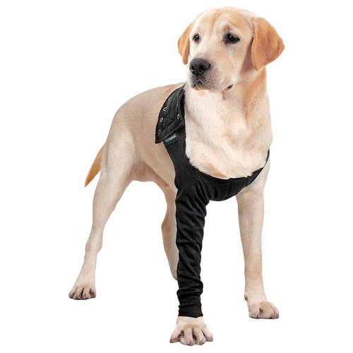 Suitical Recovery Front Leg Single Sleeve® Dog schwarz, Größe: 2XL