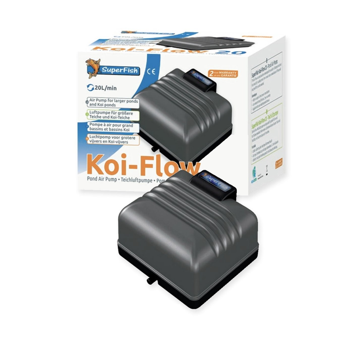 SuperFish Koi Flow 60 Prof. Belüftungsset