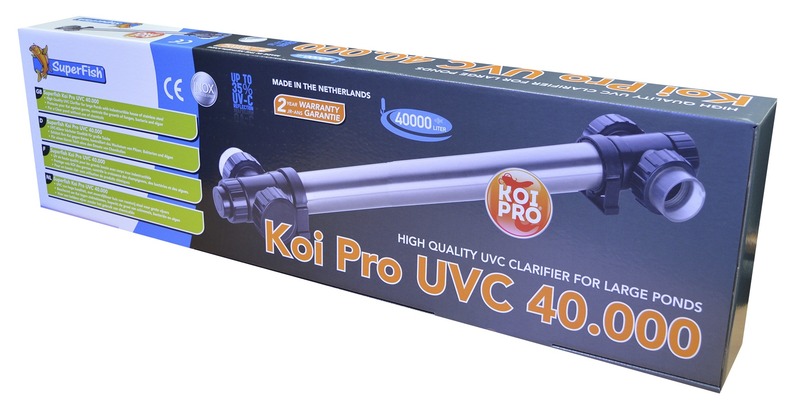 SuperFish Koi Pro Rvs UVC T5 40 Watt / 40000LTR