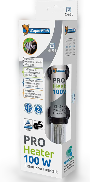 SuperFish PRO HEIZER 100W 20-60L