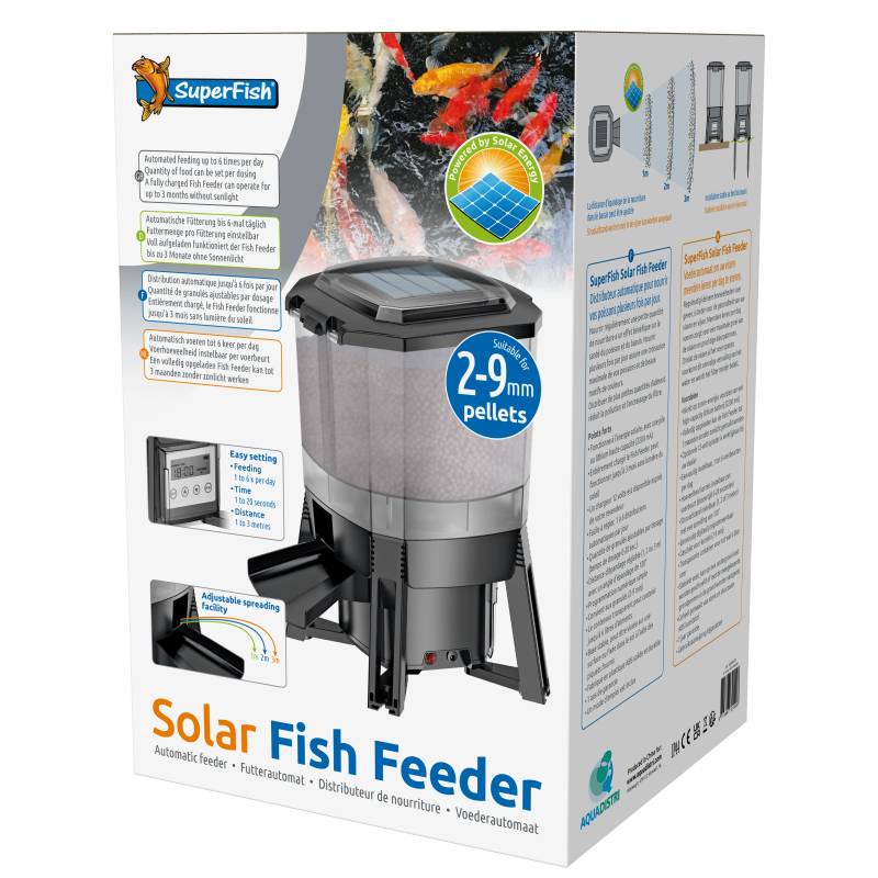 SuperFish Solar Fish Feeder Futterautomat SuperFish Solar Fish Feeder Futterautomat