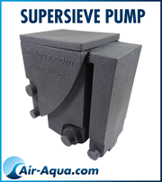 SuperSieve Pump marmoriert schwarz SuperSieve Pump marmoriert schwarz