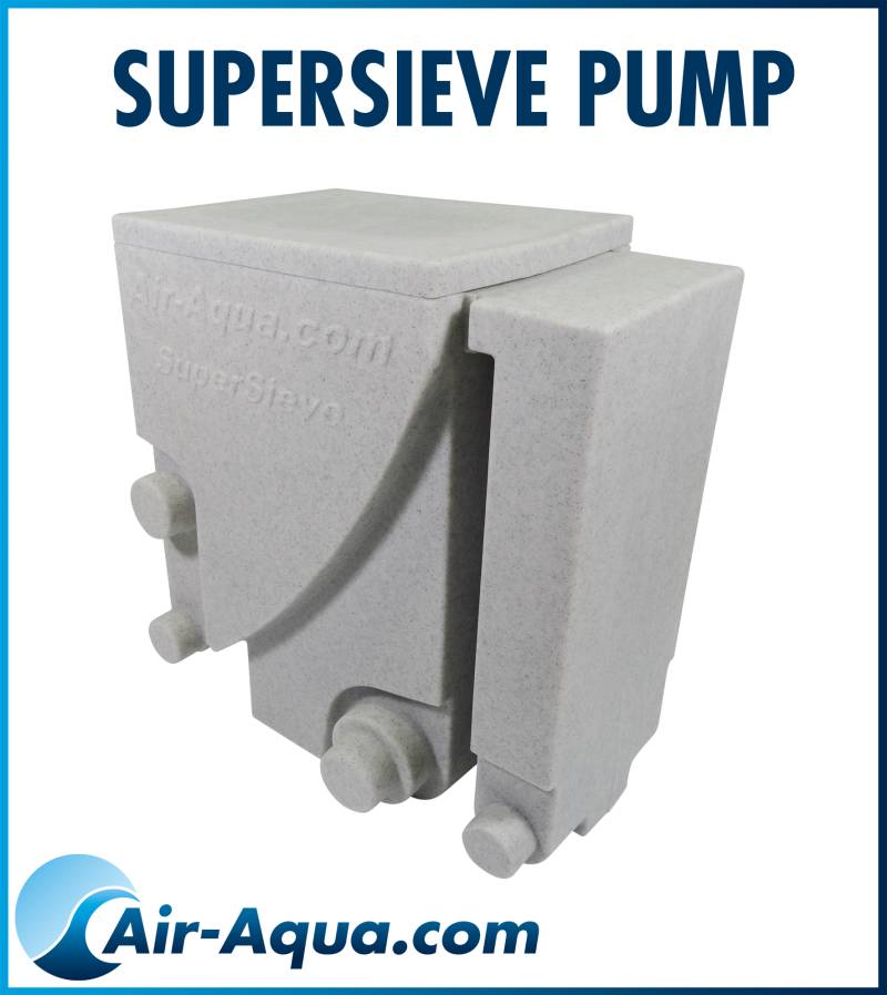 SuperSieve Pump weiss marmoriert