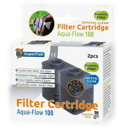 Superfish AQUA- FLOW 100 Crystal CLEAR KASSETTE 2 ST