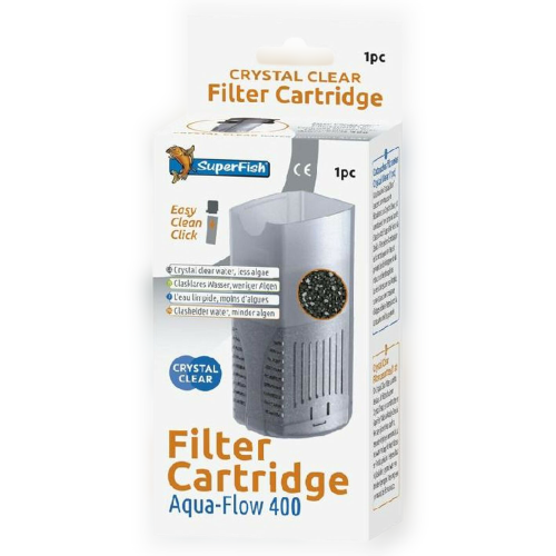 Superfish AQUA- FLOW 400 CRYSTAL CLEAR KASSETTE 1 STÜCK