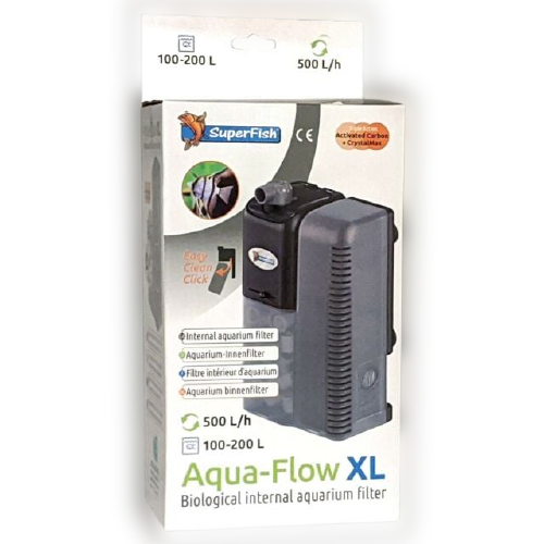 Superfish Aqua-Flow XL Bio Aquariuminnenfilter 250-500 l/h Superfish Aqua-Flow XL Bio Aquariuminnenfilter 250-500 l/h
