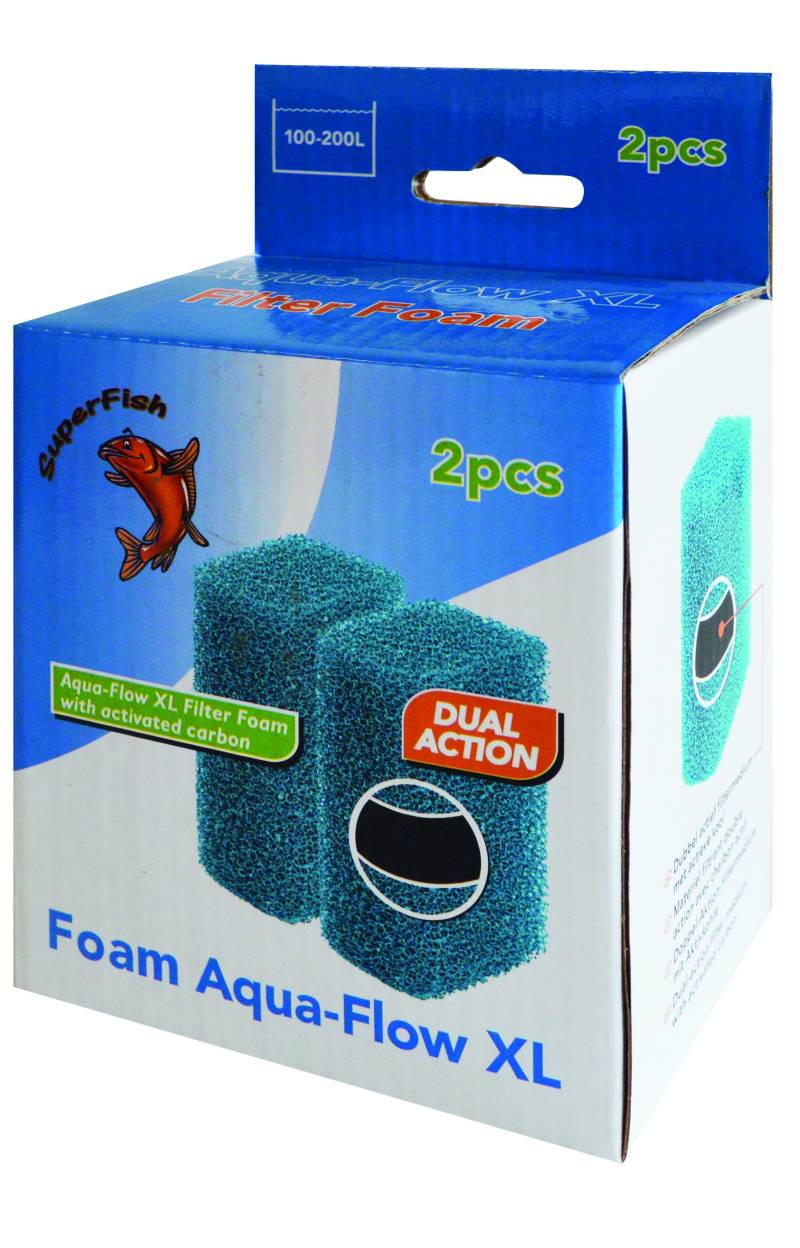 Superfish Aqua-Flow XL Schwamm 2Stk