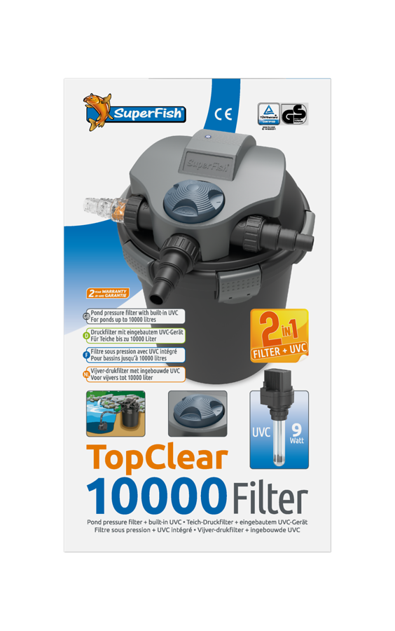 Superfish Topclear 10000 UVC-9W