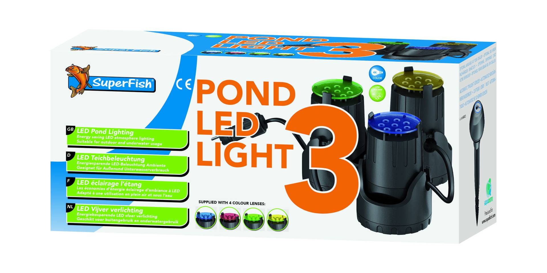 Superifsch Teich LED 3x