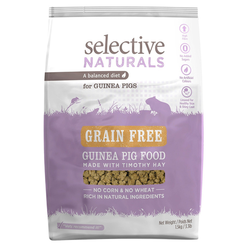 Supreme Science Selective Naturals Guinea Pig Grain Free 1,5 kg
