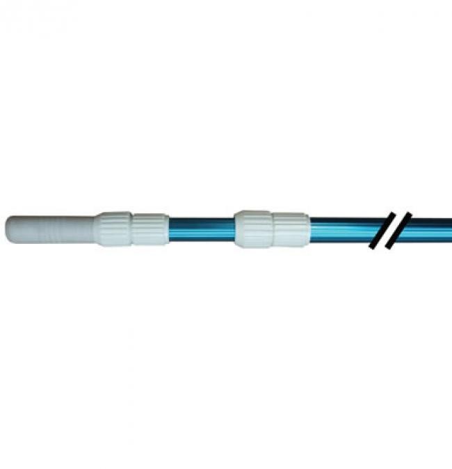 TELESKOPSTIELE Blau 2,40 - 4,80 Meter Wandstärke 0,8mm