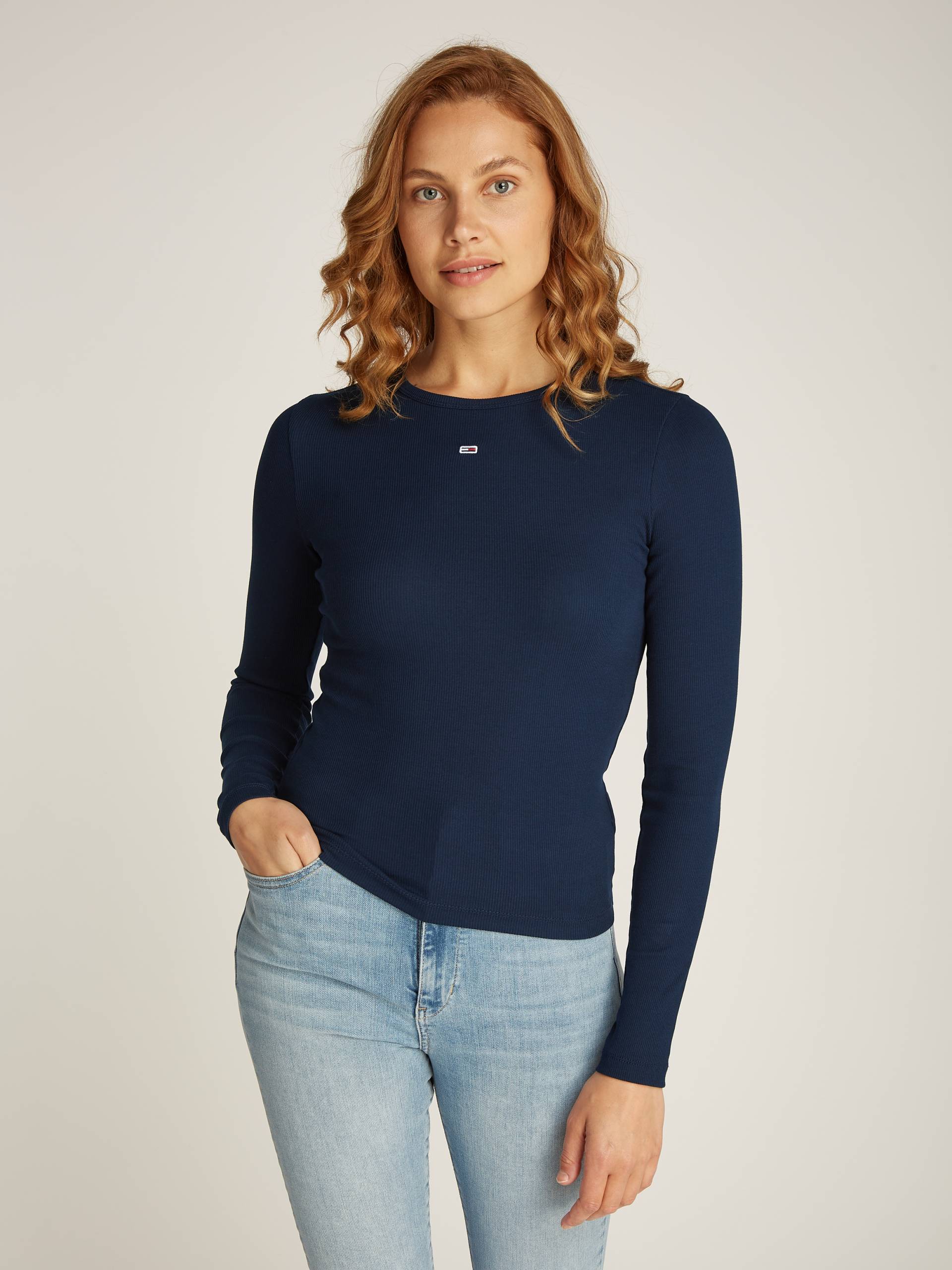 TJW SLIM ESSENTIAL RIB LS
