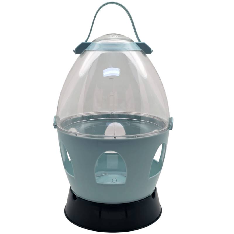 Taubentränke mit Standfuß & Tragegriff - transparent - 4 Liter Taubentränke mit Standfuß & Tragegriff - transparent - 4 Liter