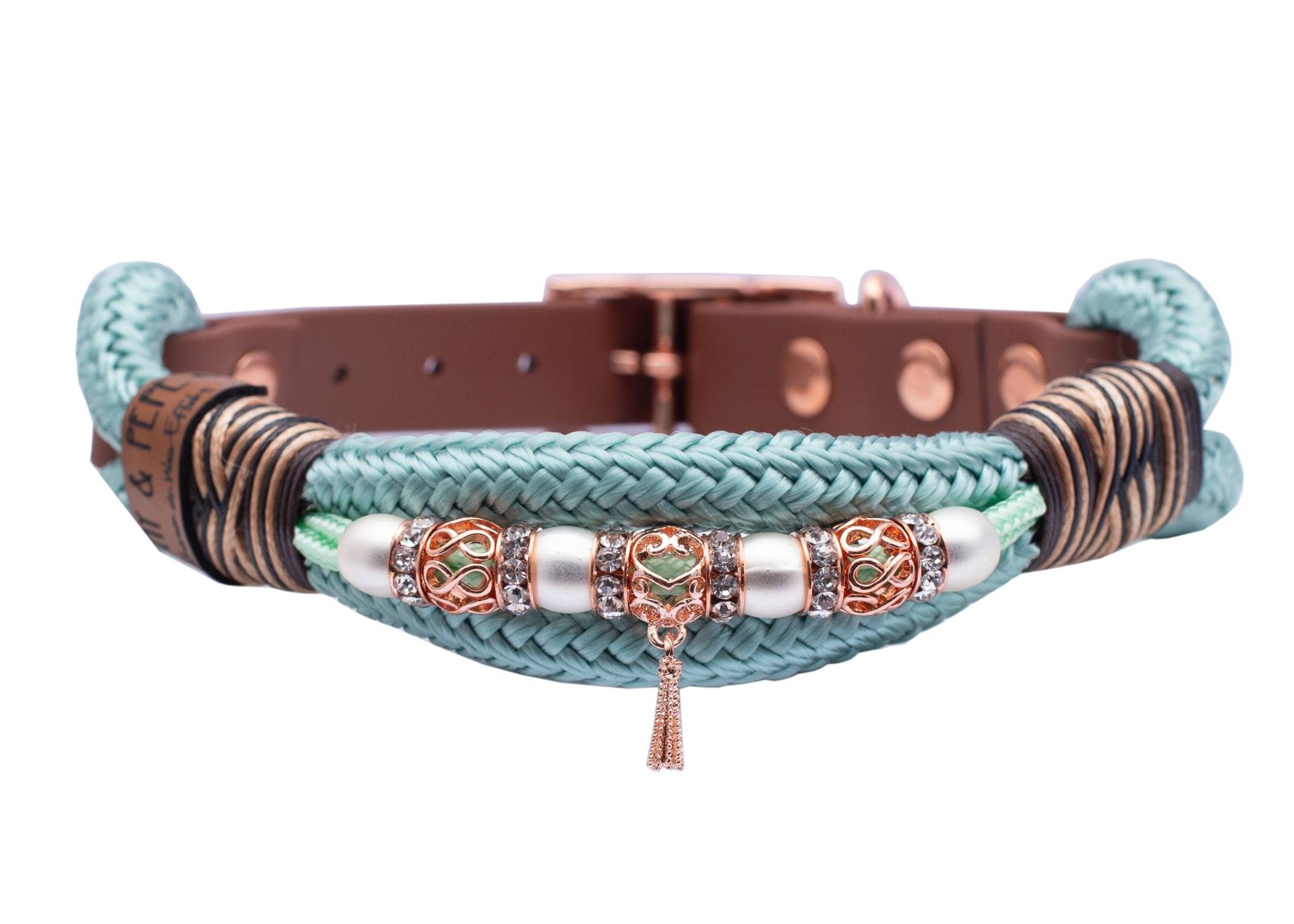 Tauhalsband mit Perlen Vaiana L (39-49cm)