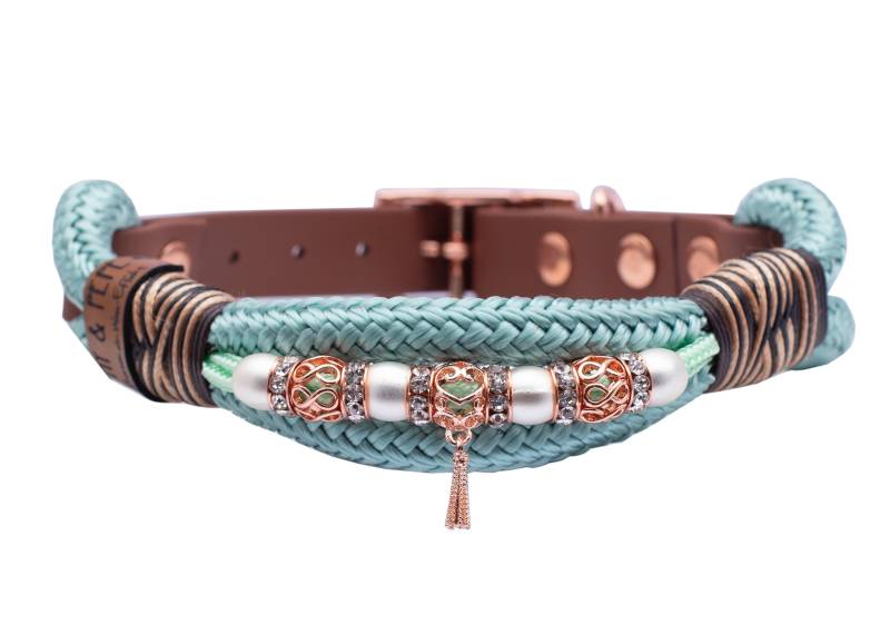 Tauhalsband mit Perlen Vaiana L (39-49cm)
