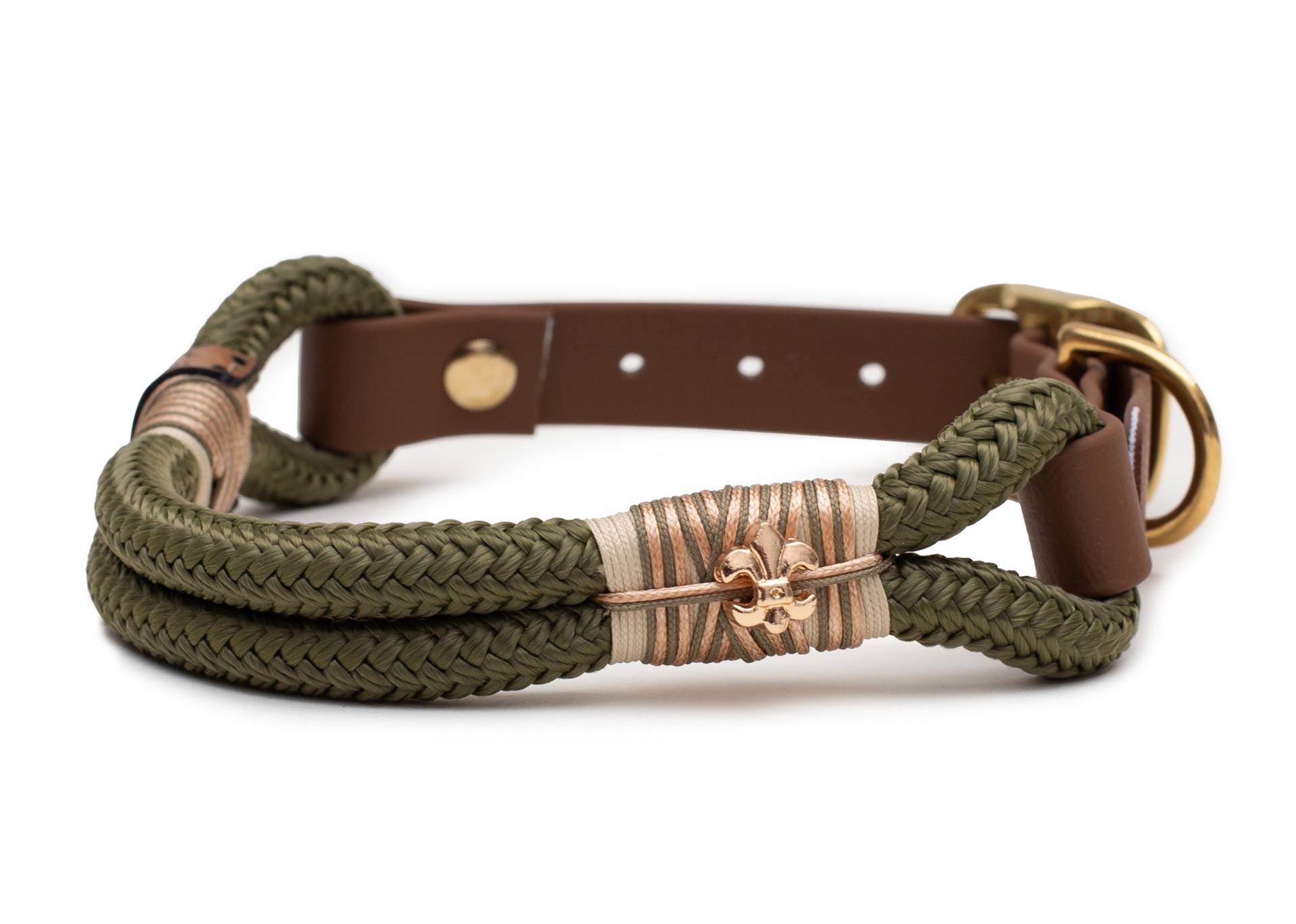 Tauhalsband ohne Perlen Magnolia S (25-33cm) von EMMY&PEPE