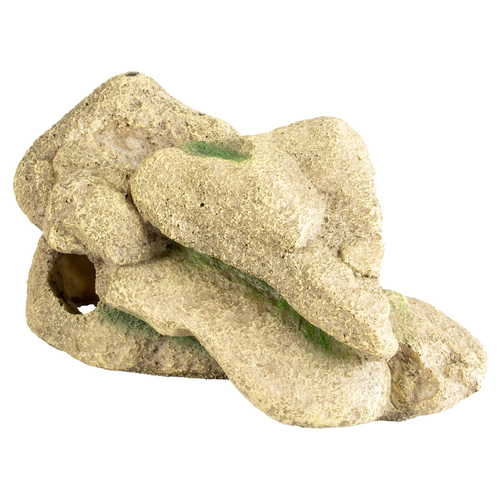 Terra Della Terrarium Dekoration Steinhaufen beige Terra Della Terrarium Dekoration Steinhaufen beige