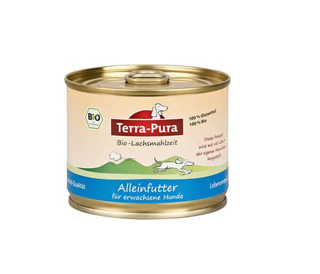Terra-Pura Bio Nassfutter Lachsmahlzeit (Hund) - Sparpaket: 6 x 400g