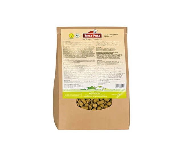 Terra-Pura Bio Trockenfutter Vegani Nr.1 - Sparpaket: 2 x 5kg