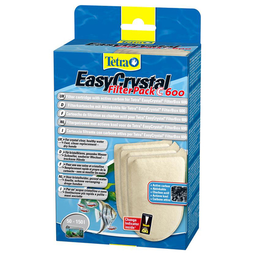 Tetra EasyCrystal Filter Pack 600C