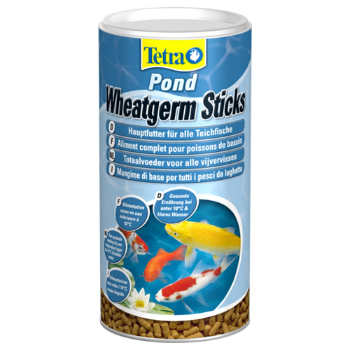 Tetra Pond Wheatgerm Sticks, Inhalt: 4 l