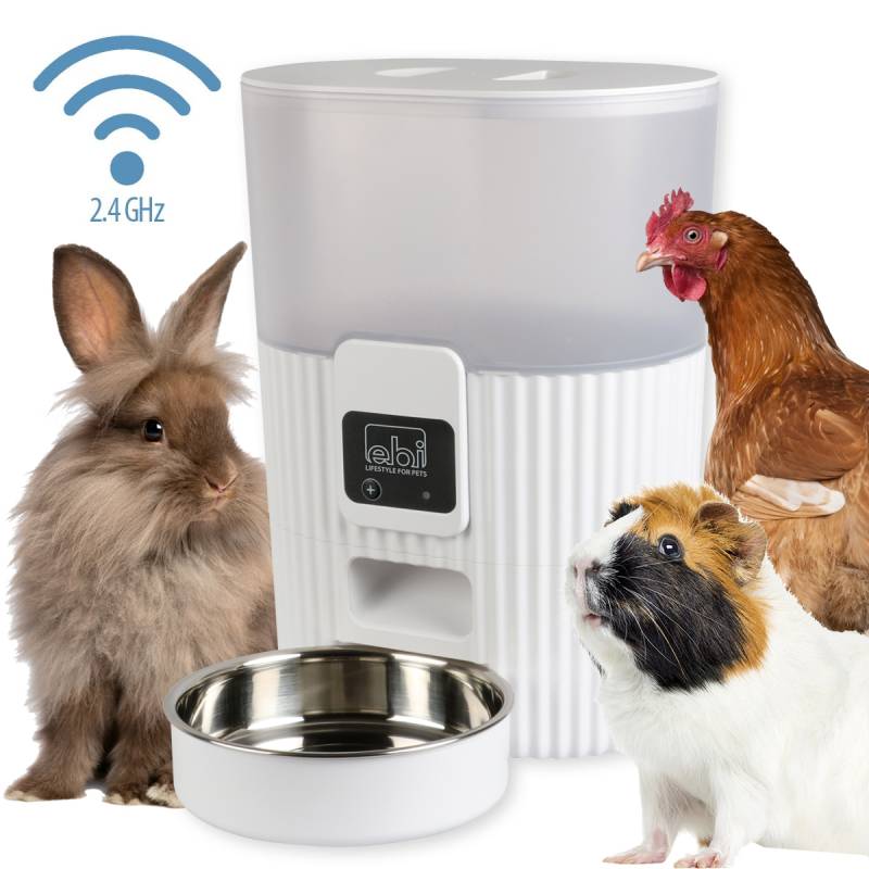 Tinago Smart - elektronisches Fütterungssystem - 3,5 Liter - steuerbar per App Tinago Smart - elektronisches Fütterungssystem - 3,5 Liter - steuerbar per App