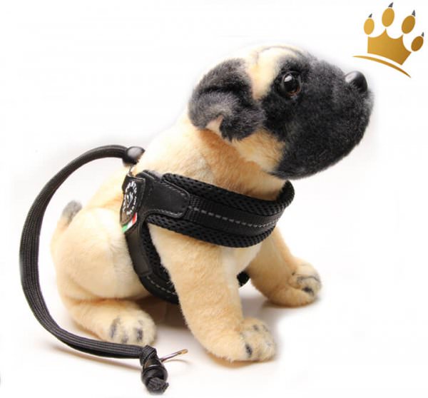 Tre Ponti Hundegeschirr Soft Mesh Strap Schwarz